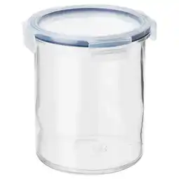 IKEA Ikea 365+ Krukke med lokk, glass/plast, 1.7 l tilbud