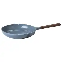 IKEA Klippfisk Stekepanne, slippbelegg/tre mørk gråblå, 28 cm tilbud