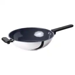 IKEA Middagsmat Wok, slippbelegg/rustfritt stål, 28 cm tilbud