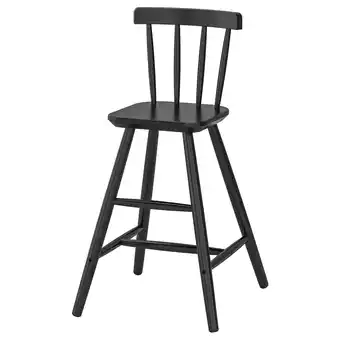 IKEA Agam Juniorstol, svart tilbud