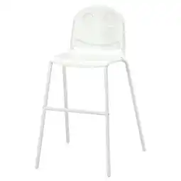 IKEA VildgÅs Juniorstol, hvit/hvit tilbud