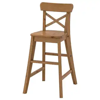 IKEA Ingolf Juniorstol, antikkbeis tilbud