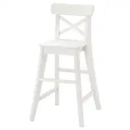 IKEA Ingolf Juniorstol, hvit tilbud