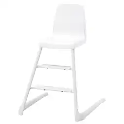 IKEA Langur Juniorstol, hvit tilbud
