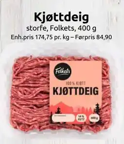 Joker Kjøttdeig, NOK 69.9 tilbud