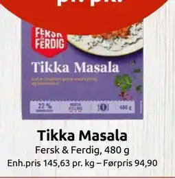 Joker Tikka Masala, NOK 69.9 tilbud