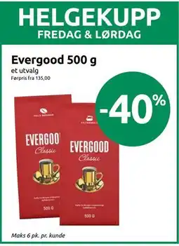 Joker Evergood 500 g tilbud