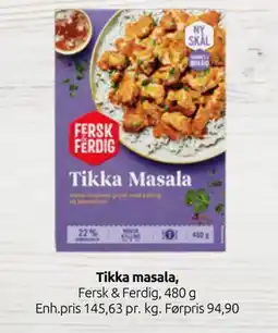 Joker Tikka masala, NOK 69.9 tilbud