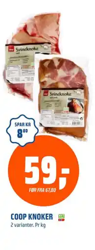Coop Obs COOP KNOKER, NOK 59 tilbud