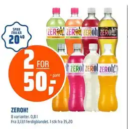 Coop Obs ZEROH!, NOK 50 tilbud