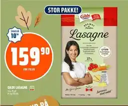 Coop Obs GILDE LASAGNE, NOK 159.9 tilbud