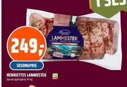 Coop Obs HENRIETTES LAMMESTEK, NOK 249 tilbud