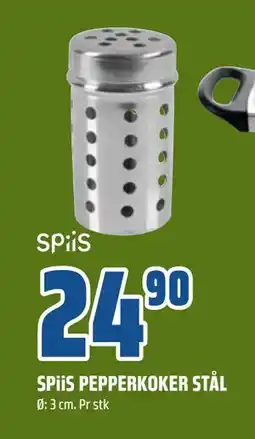 Coop Obs SP ii S PEPPERKOKER STÅL, NOK 24.9 tilbud