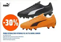 Coop Obs PUMA FOTBALLSKO VITORIA2 FG/ AG TIL BARN/ JUNIOR tilbud