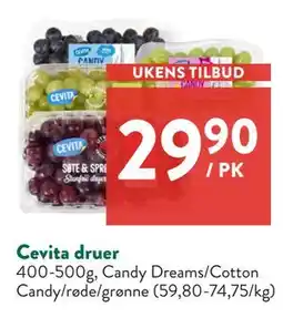 Jacobs Cevita druer, NOK 29.9 tilbud