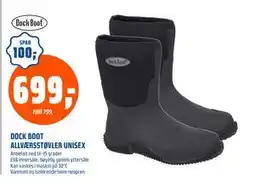 Coop Obs DOCK BOOT ALLVÆRSSTØVLER UNISEX, NOK 699 tilbud