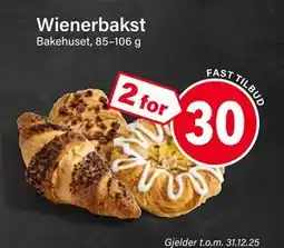 Nærbutikken Wienerbakst, NOK 30 tilbud