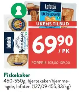 Jacobs Fiskekaker, NOK 69.9 tilbud