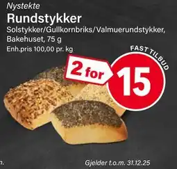 Nærbutikken Rundstykker, NOK 15 tilbud