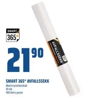 Coop Obs SMART 365* AVFALLSSEKK, NOK 21.9 tilbud