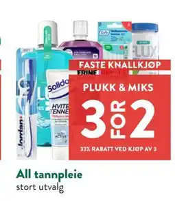 Jacobs All tannpleie tilbud