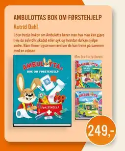 Ark Bokhandel AMBULOTTAS BOK OM FØRSTEHJELP, NOK 249 tilbud