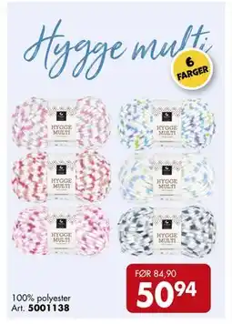 Sparkjøp Hygge multi, NOK 50.94 tilbud