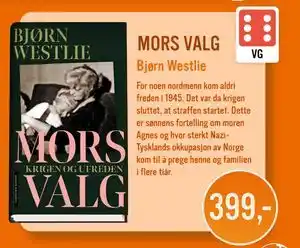 Ark Bokhandel MORS VALG, NOK 399 tilbud