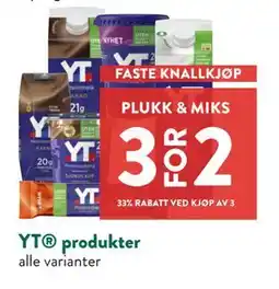 Jacobs YT produkter tilbud