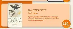Ark Bokhandel FUGLEPERSPEKTIVET, NOK 449 tilbud