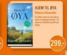 Ark Bokhandel HJEM TIL ØYA, NOK 299 tilbud