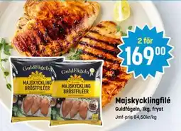 Eurocash Majskycklingfilé, SEK 169 tilbud