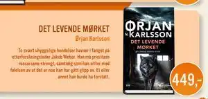 Ark Bokhandel DET LEVENDE MØRKET, NOK 449 tilbud