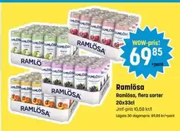 Eurocash Ramlösa, SEK 69.85 tilbud