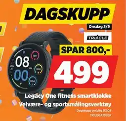 POWER Legacy One fitness smartklokke, NOK 499 tilbud