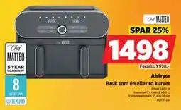 POWER Airfryer, NOK 1498 tilbud