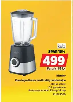 POWER Blender, NOK 499 tilbud