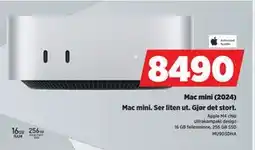 POWER Mac mini (2024), NOK 8490 tilbud