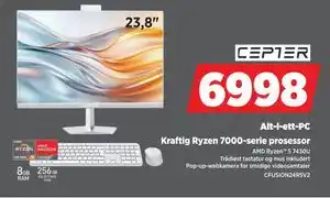 POWER Alt-i-ett-PC, NOK 6998 tilbud