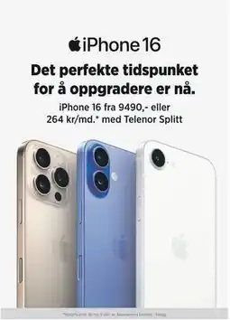 POWER iPhone 16 tilbud