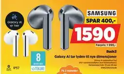 POWER Buds3, NOK 1590 tilbud