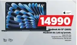 POWER MacBook Air 13 (2025), NOK 14990 tilbud