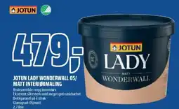 Coop Obs JOTUN Lady wonderwall 05/ matt interiørmaling tilbud