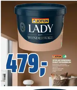 Coop Obs JOTUN Lady wonderwall 05/matt interiørmaling tilbud