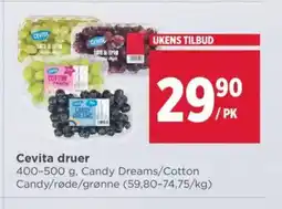 Meny CAVITA druer tilbud