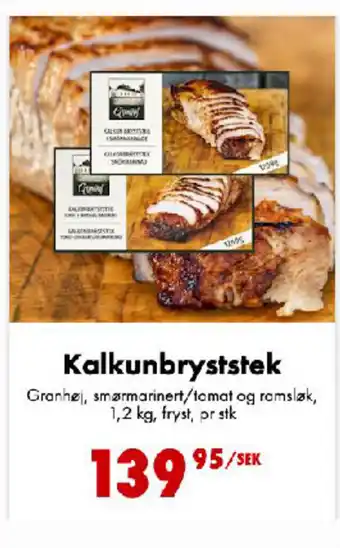 Nordby Supermarket Kalkunbryststek tilbud