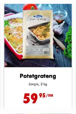 Nordby Supermarket Potetgrateng tilbud