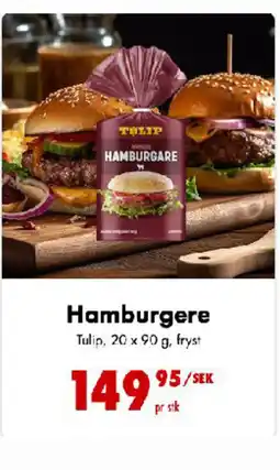 Nordby Supermarket TULIP Hamburgere tilbud
