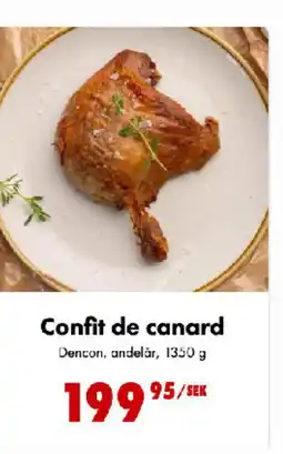 Nordby Supermarket Confit de canard tilbud