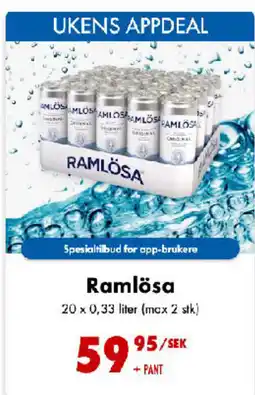 Nordby Supermarket Ramlösa tilbud